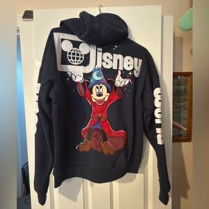Disney Fantasmic Zip Up Hoodie Size XS Unisex